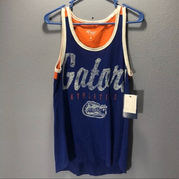 4Her Carl Banks Tops - Florida Gators Women’s NCAA Title Tank Medium NWT